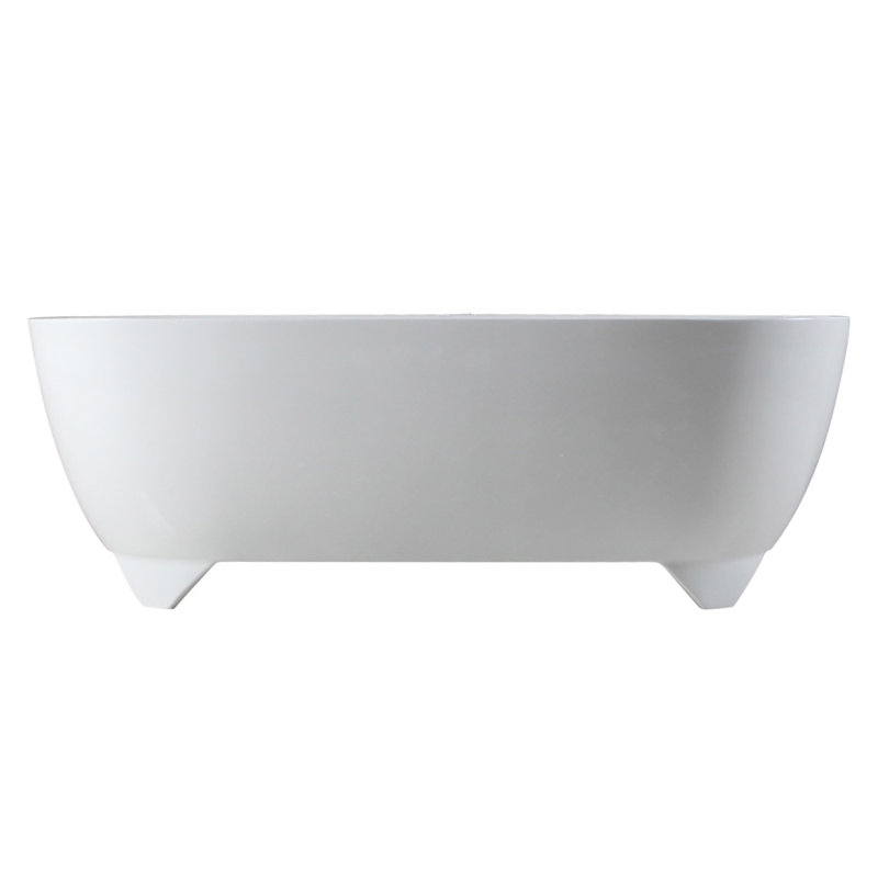 Aqua Eden 67'' x 31'' Freestanding Soaking Bathtub