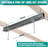 Ceiling Storage Rack, Heavy Duty Overhead Garage Storage Rack