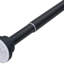 Natural Stainless Steel Adjustable 45cm to Bay Window Single Curtain Rod-1862405932-1862405931