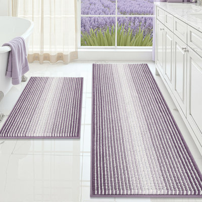 Soft Shaggy Absorbent Non-Slip Bath Mat