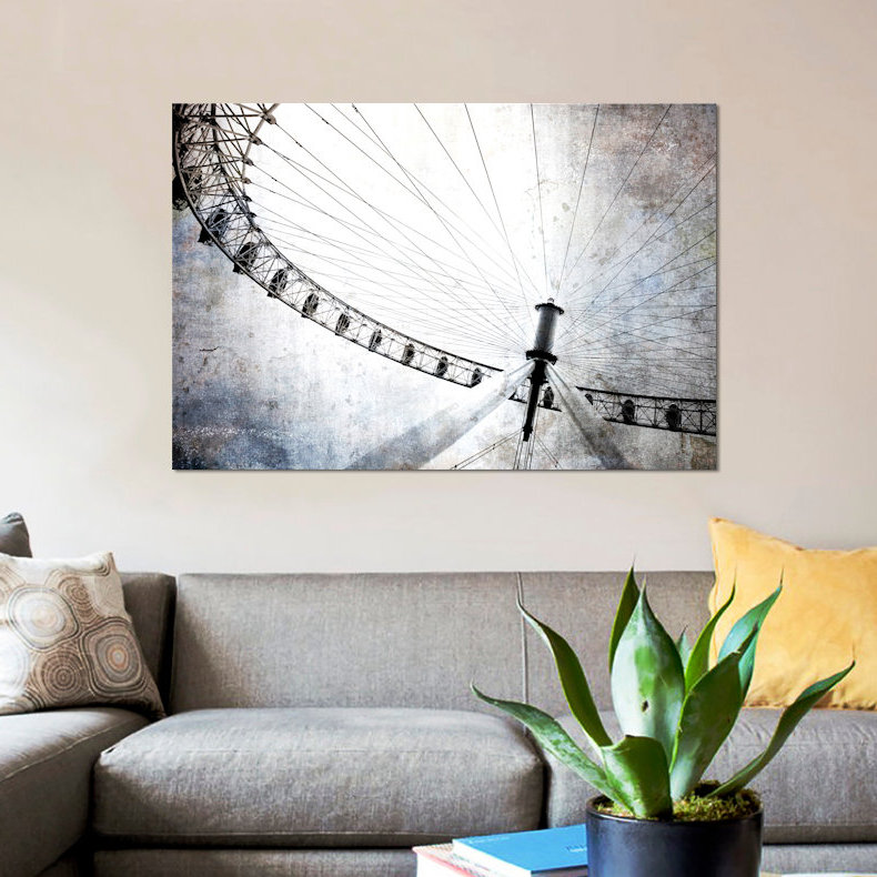 « spin wheel iv », reproduction de photo sur toile, H 8 po x l 12 po x P 0,75 po, Toile tendue, Pas de tapis