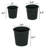 5" Round Nursery Plant Pot - Garden Plastic Pots With Drainage-1523382046