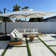 Roopal 144'' Square Cantilever Umbrella with Wheeled Base