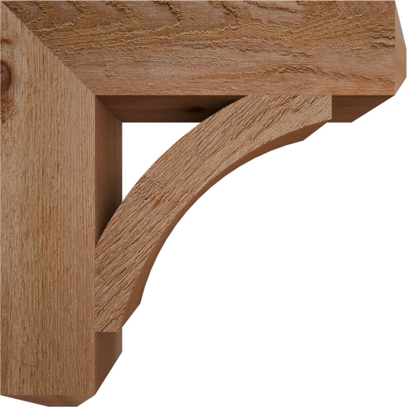 Support pour scie rugueuse, cèdre rouge de l'Ouest l 4 po x P 18 po x H 18 po Thorton Craftsman, H 18 po x l 4 po x P 18 po