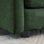 Canapé moderne en tissu pour causeuse pour le salon, canapé 2 places à assise profonde de grande taille avec 4 coussins, chenille