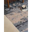 Tapis multicolores en laine faits à la main à motif abstrait noué à la main-1224306022