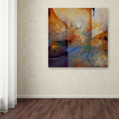« influx », reproduction sur toile tendue