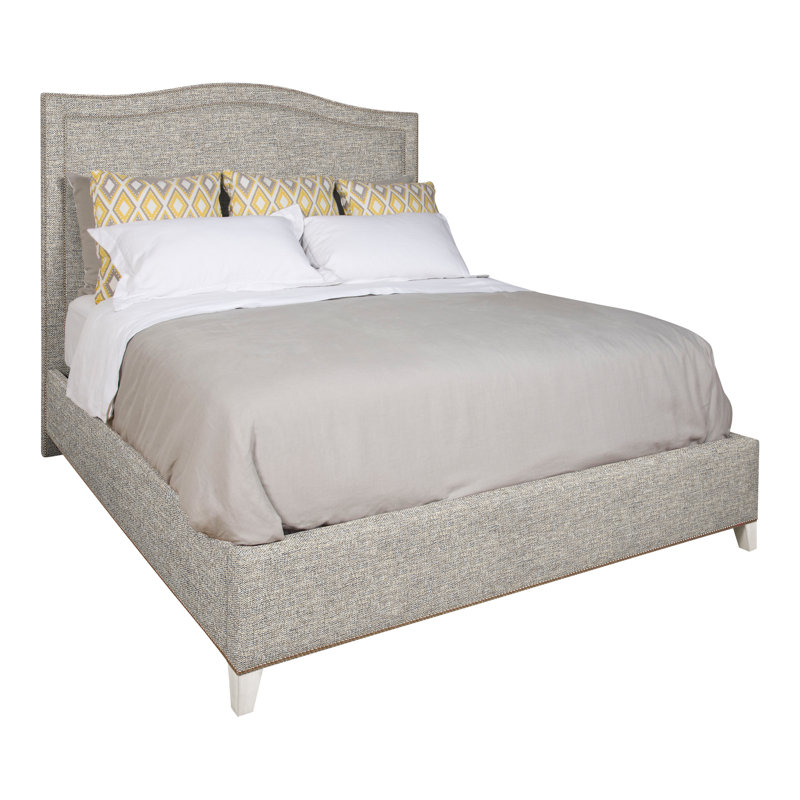 Caroline/Casey Upholstered Bed, Casa Blanca, Impala Storm, Yes
