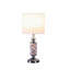 Lampe de table moderne 24 po Chrome