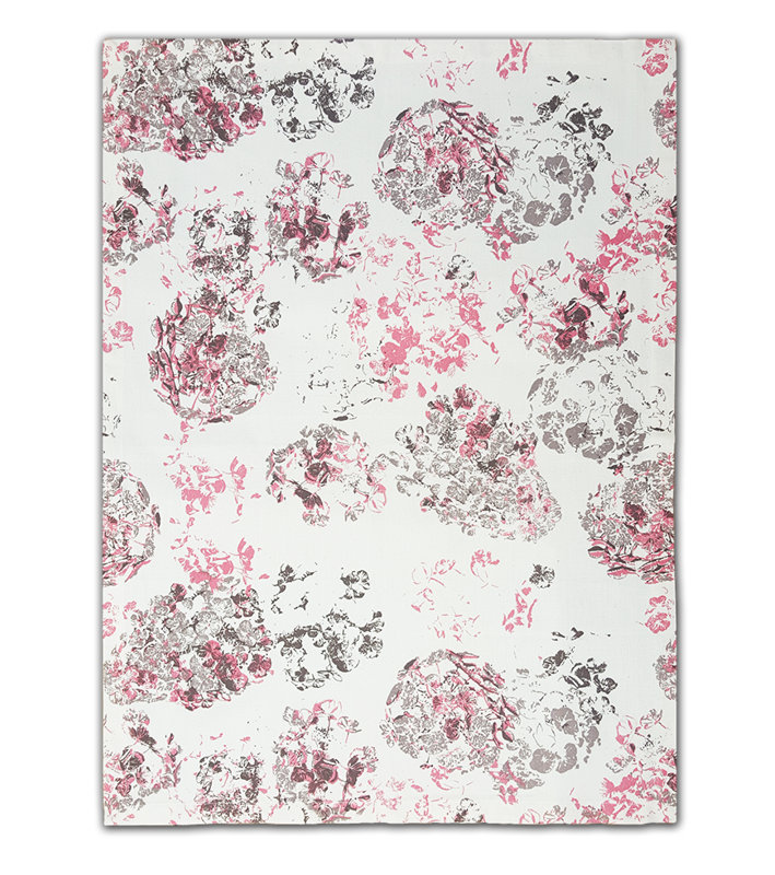 Bonnefoy Cotton Waffle Kitchen Towel, Pink