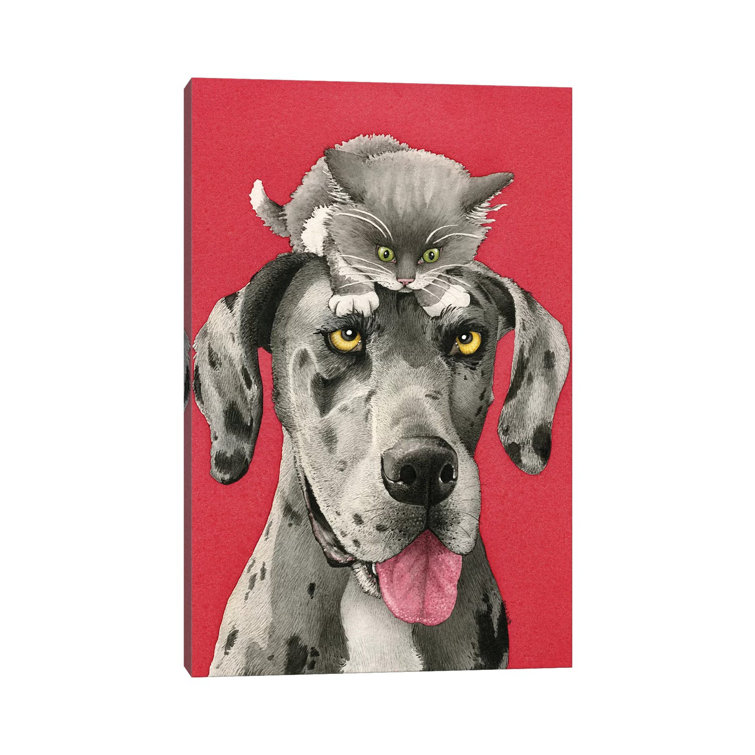 Kitten Around by Tracy Lizotte - Painting on Canvas