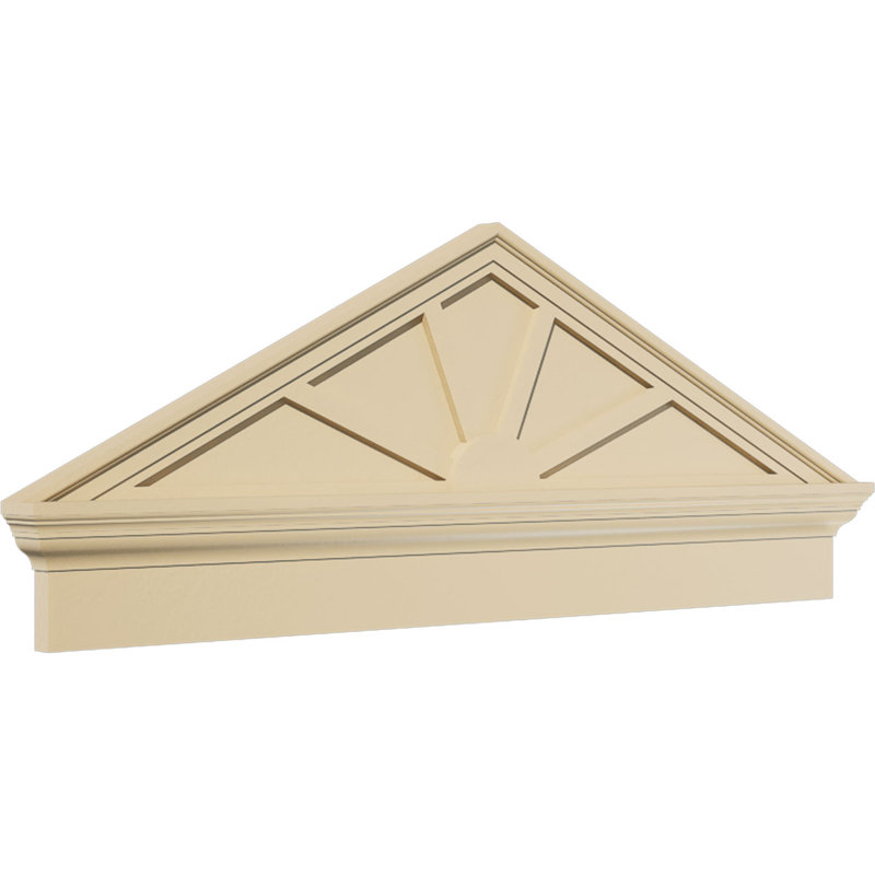 Fronton en uréthane Signature, 46 po x 18,375 po x 2,75 po, Combinaison, 4 rayons