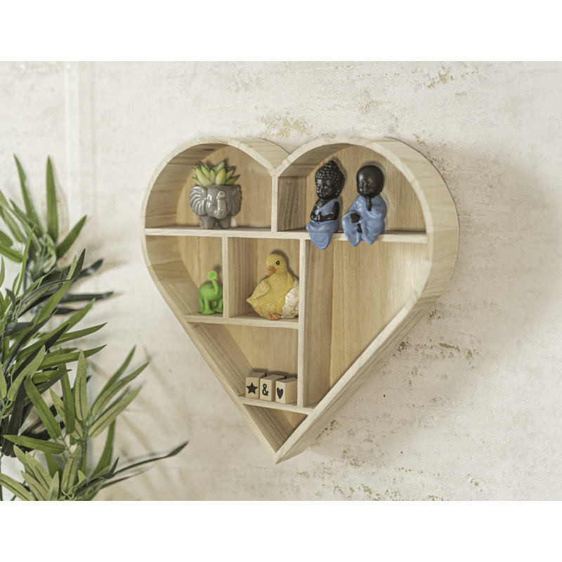 Dews 5 Piece Floating Shelf
