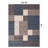 Allyne Geometric Tufted Blue/Cream/Gray Non-Slip Rubberback Area Rug-2035800874