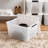 40 QT Plastic Storage Box With Lid And Latches - 4 Pack - BPA-Free, Discreet Organizing Solution, Durable Nestable Stackable Containers, Secure Pull Handle-922851476