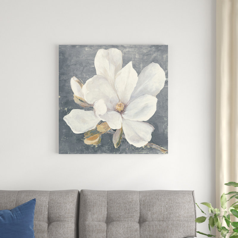 " Serene Magnolia Gray ", 30" H x 30" W