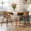 Tabourets de bar / de comptoir Mid-Century l 17,7 po x P 15,7 po Borna avec structure et repose-pieds en acier
