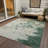 Machine Washable Indoor/Outdoor Xhevrie Emerald Rug-2128415360
