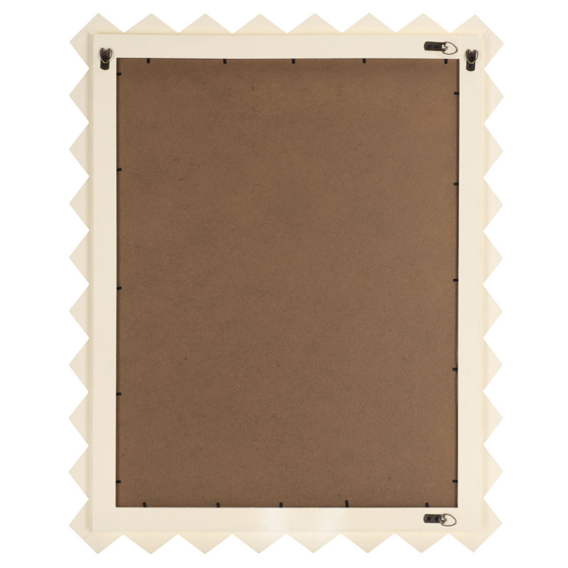 Nell Accent Mirror, White
