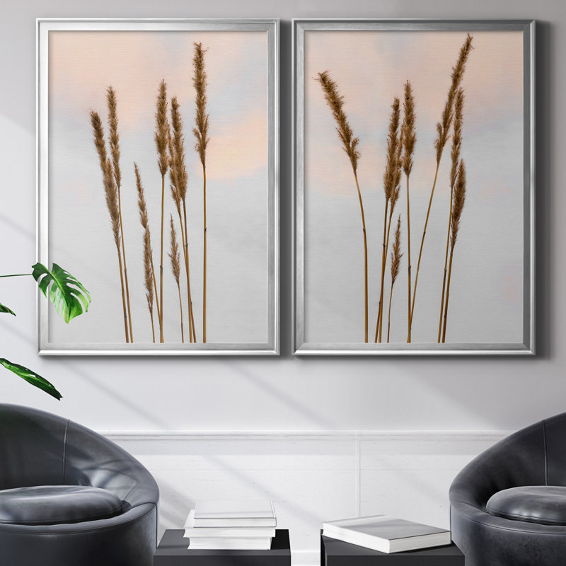 " Danita Delimont " 2 - Pieces, No Mat, Silver Framed Canvas, 26.5" H x 73" W x 3" D