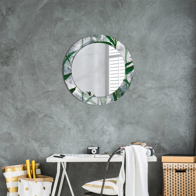 Huldar Glass Flat Wall Mirror