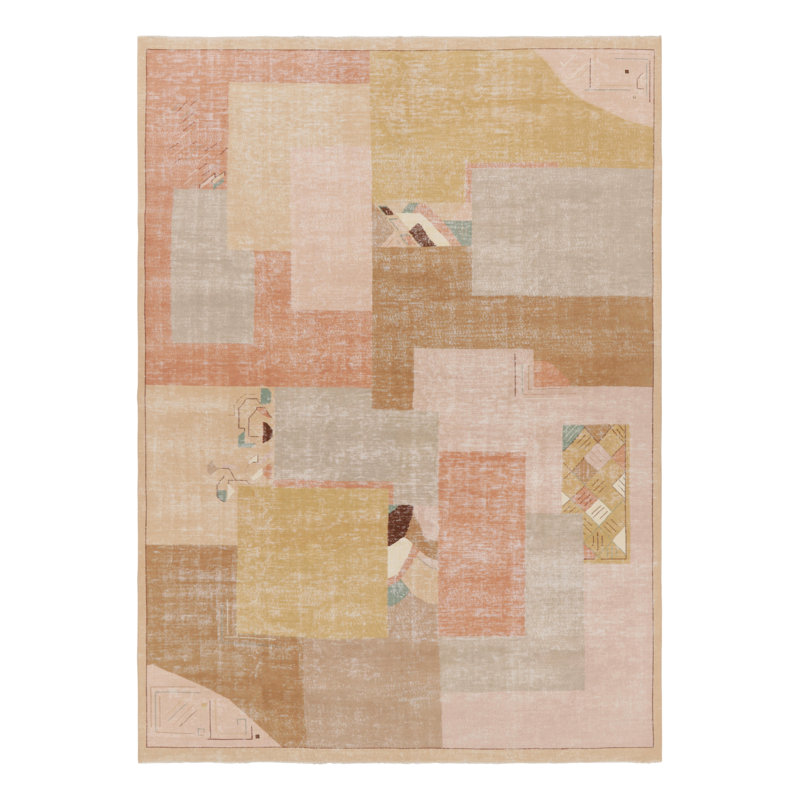 Vintage One-of-a-Kind 9'10X13'7 Hand Knotted Area Rug