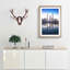 Shanghai Skyline Reflection - Picture Frame Painting Print-55618961-55618962