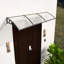 Garden Sanctuary 270cm W x 96cm D Plastic Cover Retractable Freestanding Awning