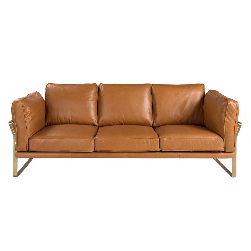 Sofa, 90cm H x 222cm W x 84cm D, 3