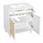Meuble-lavabo 30 po avec lavabo en céramique-687612001