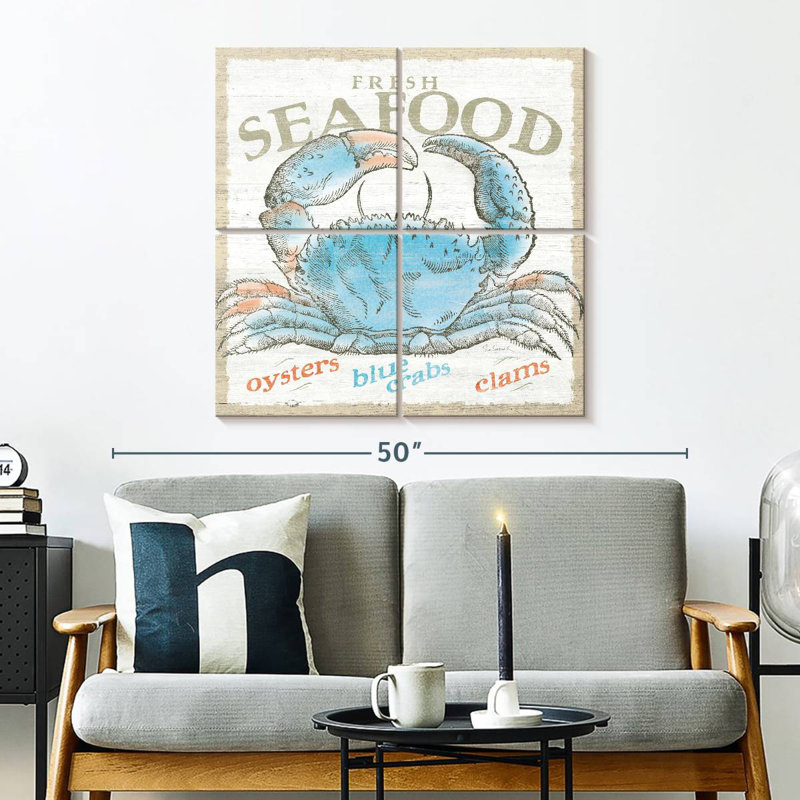 Brampt Seaside Life II, H 32 po x l 32 po