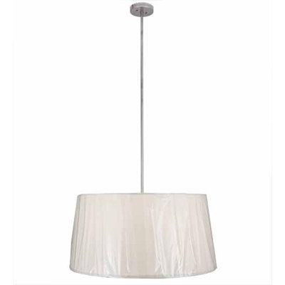 Cresie 4 - Light Brushed Nickel Single Pendant