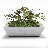 Newport Shallow Concrete Planter -850070760-850070761