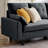 Kurumi Upholstered U-Shaped Sectional with Ottoman Symmetrical-406233225
