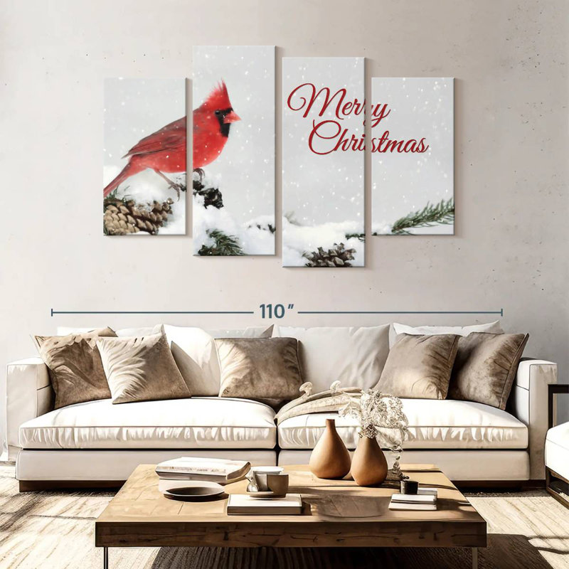 Cardinal Lelend Merry Christmas