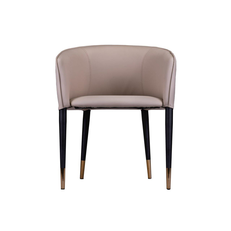 Chaise avec accoudoirs rembourrée Ranette