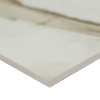 Carrelage mural et de plancher en porcelaine aspect marbre 12 po x 24 po Palazza
