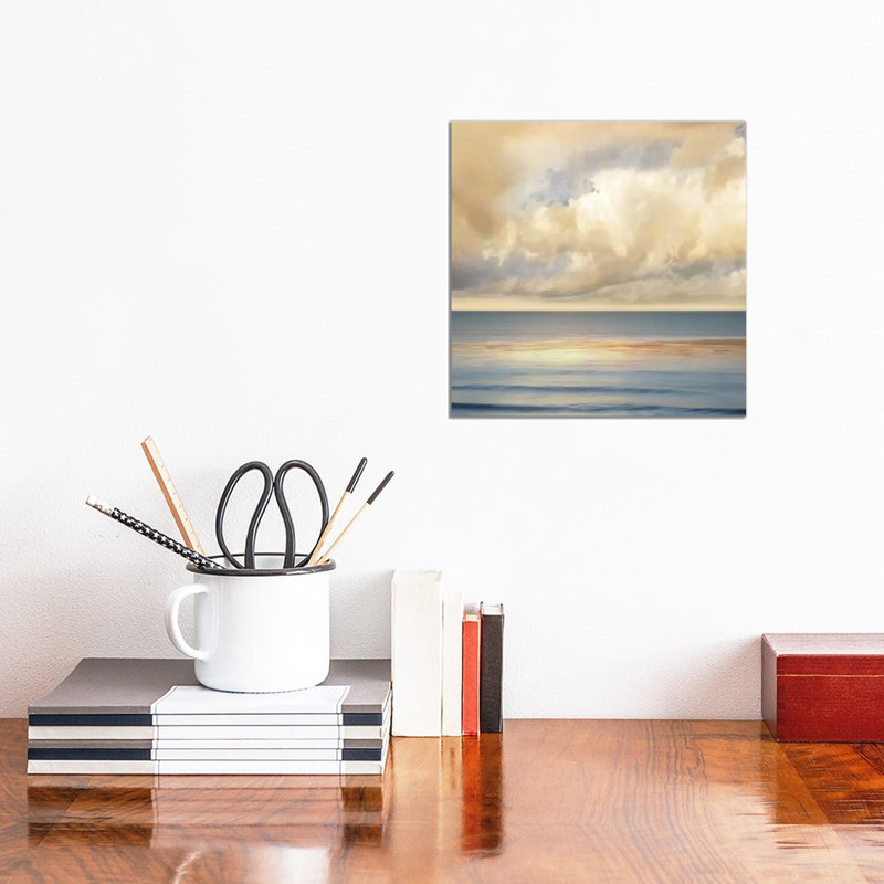 Ocean Light II by John Seba - Print on Canvas, 66.04 cm H x 66.04 cm W x 1.91 cm D, Wrapped Canvas