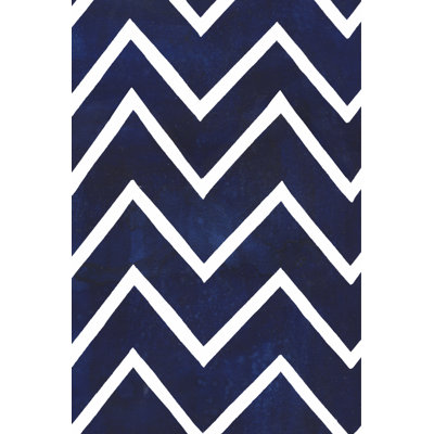 Indigo Pattern VI by Grace Popp - Wrapped Canvas Print