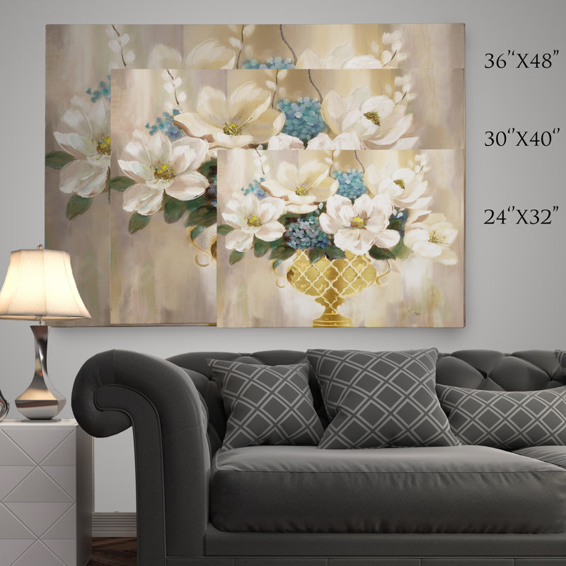 Southern Magnolia - impression sur toile, H 30 po x l 40 po x P 1,5 po