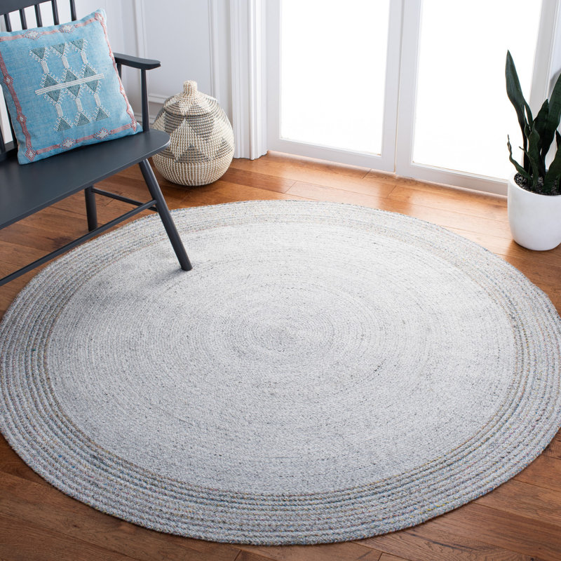 Rininger Hand Woven Performance Rug, Round 4'
