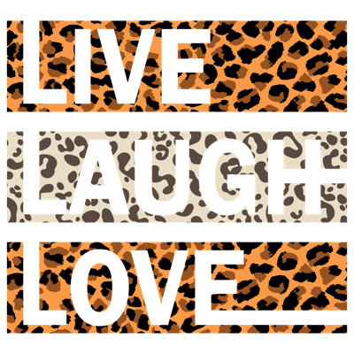 Text & Numbers Wall Decal