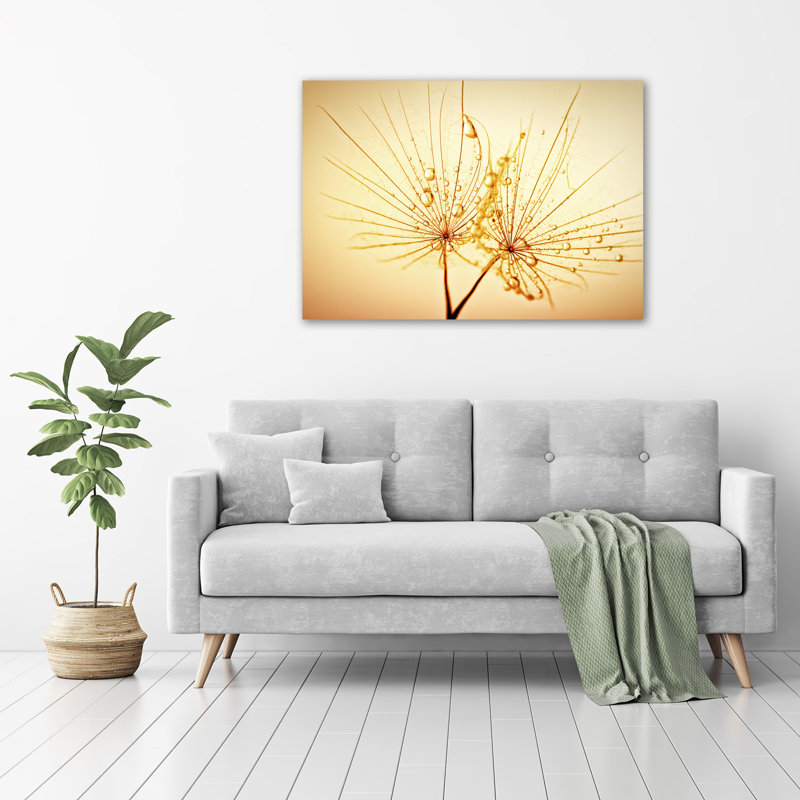 Dandelion Seeds - Wrapped Canvas Print