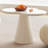 Cream End Table,irregular Side Table