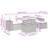  6 Piece Patio Sofa Set With Cushions Poly Rattan Acacia-896319934-896319933