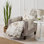 Housse de protection pour meubles inclinable et réversible Patchwork