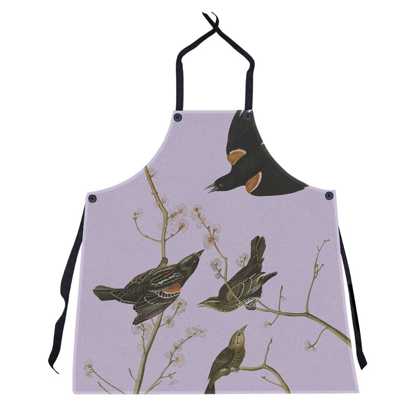 Tablier starling à oreilles john james audubon, Mauve / Noir