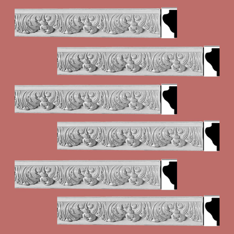 Moulure couronnée H 2 3/8 po x l 1/2 po x P 2 3/8 po