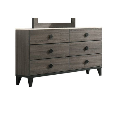 Commode double l 6 po Gurdas
