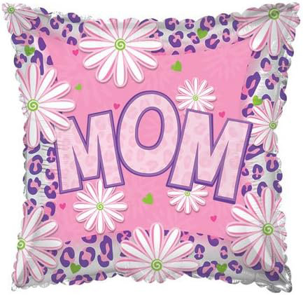  Fête des mères 17 pouces ballon Mylar "maman" Pkg / 25